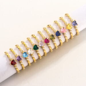 Gold Vermeil Birthstone Ring