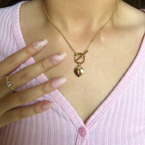 Heart Key Necklace