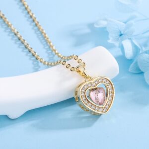 Aurora Heart Necklace