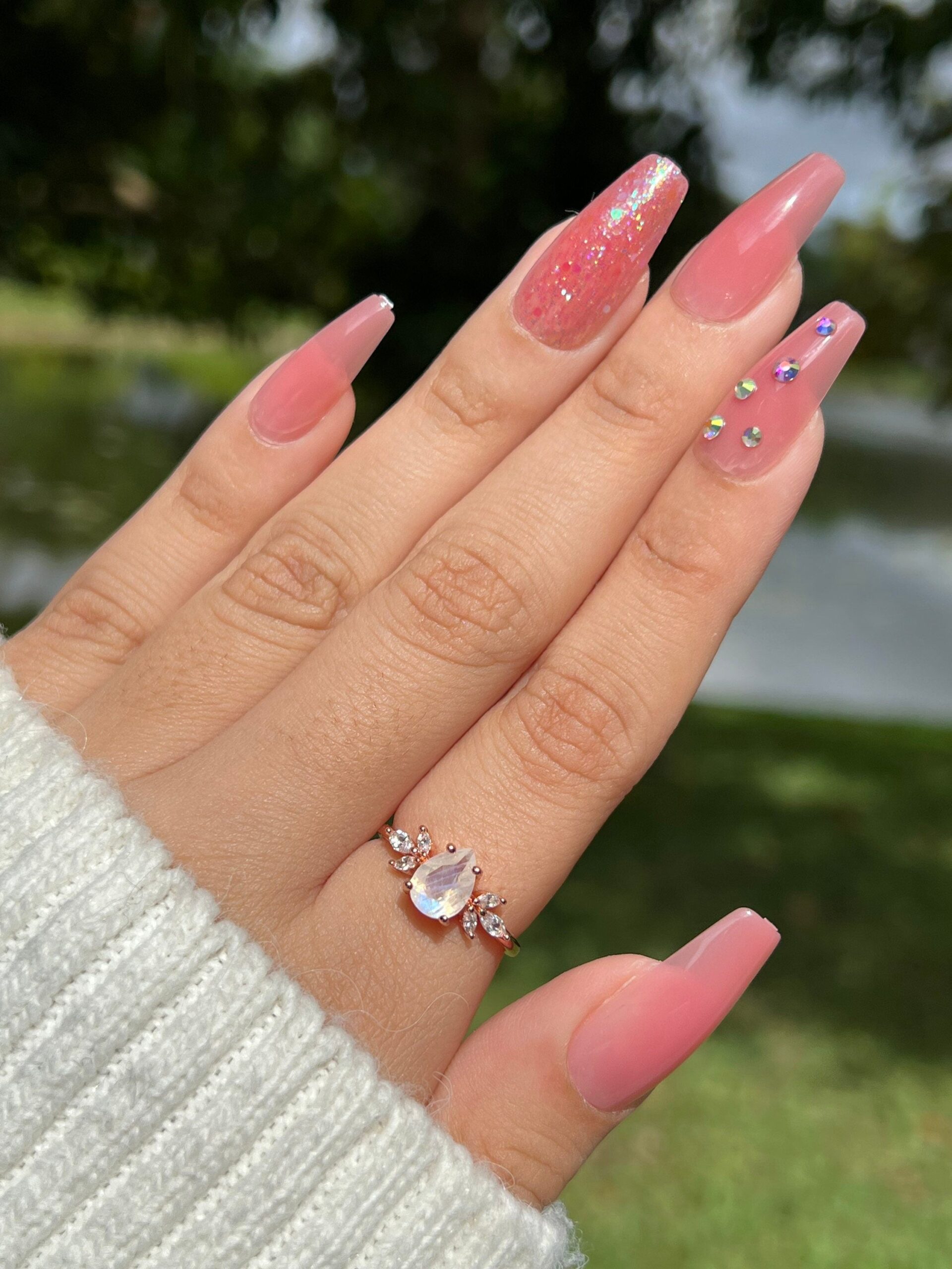 Luna Moonstone Ring - Image 9