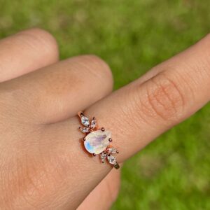 Luna Moonstone Ring