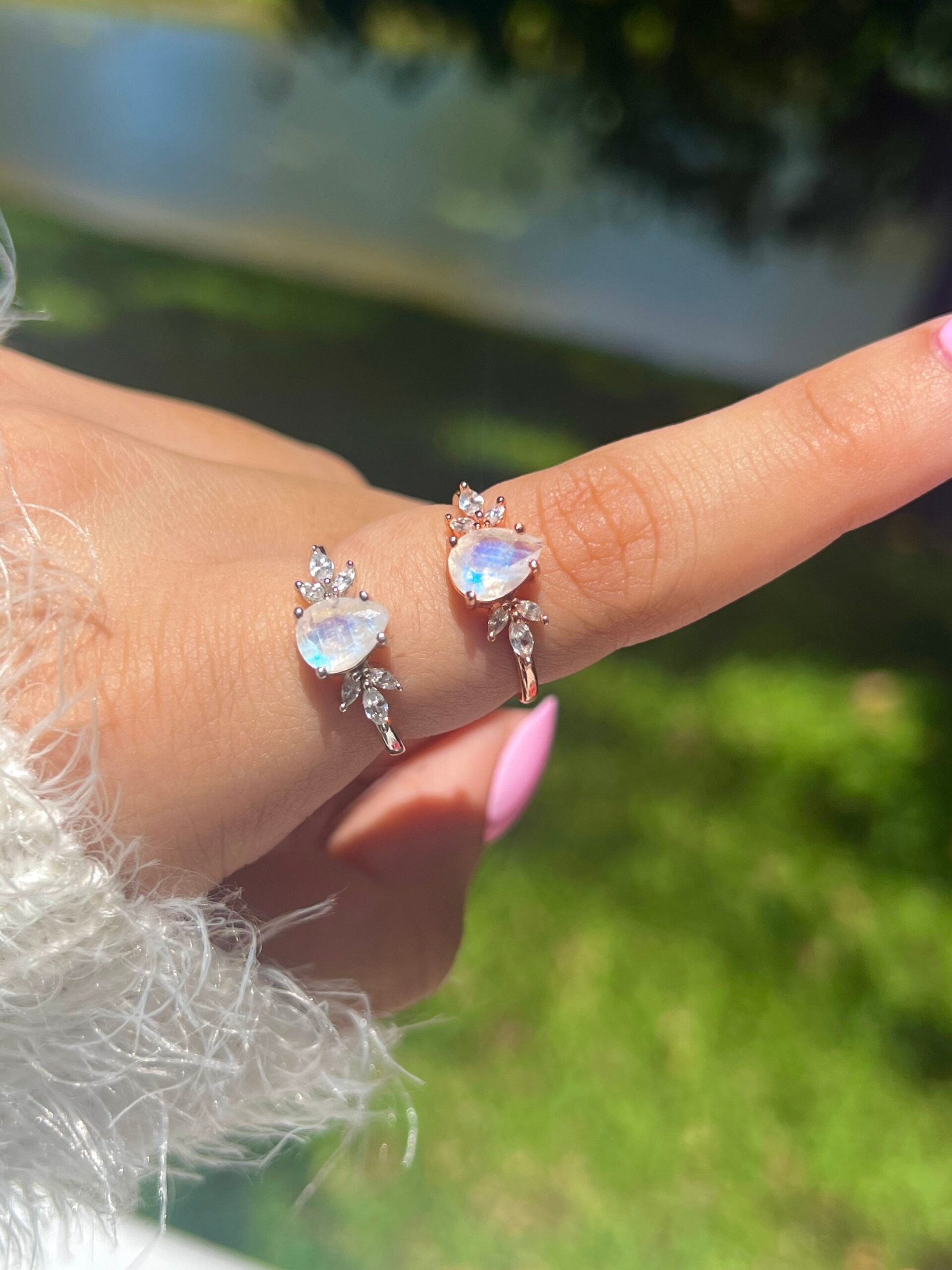 Luna Silver Ring - Image 6